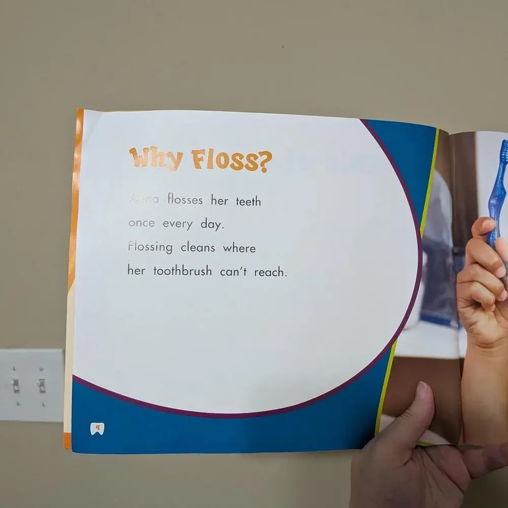 Flossing Teeth By Mari Schuh Book